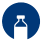 Icon representing a vial.