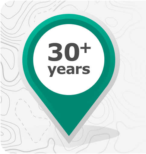30+ years