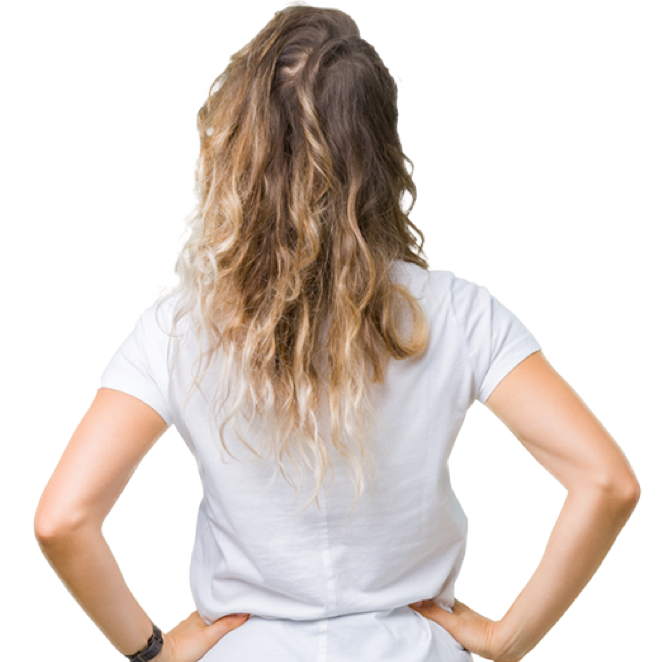 Woman looking away